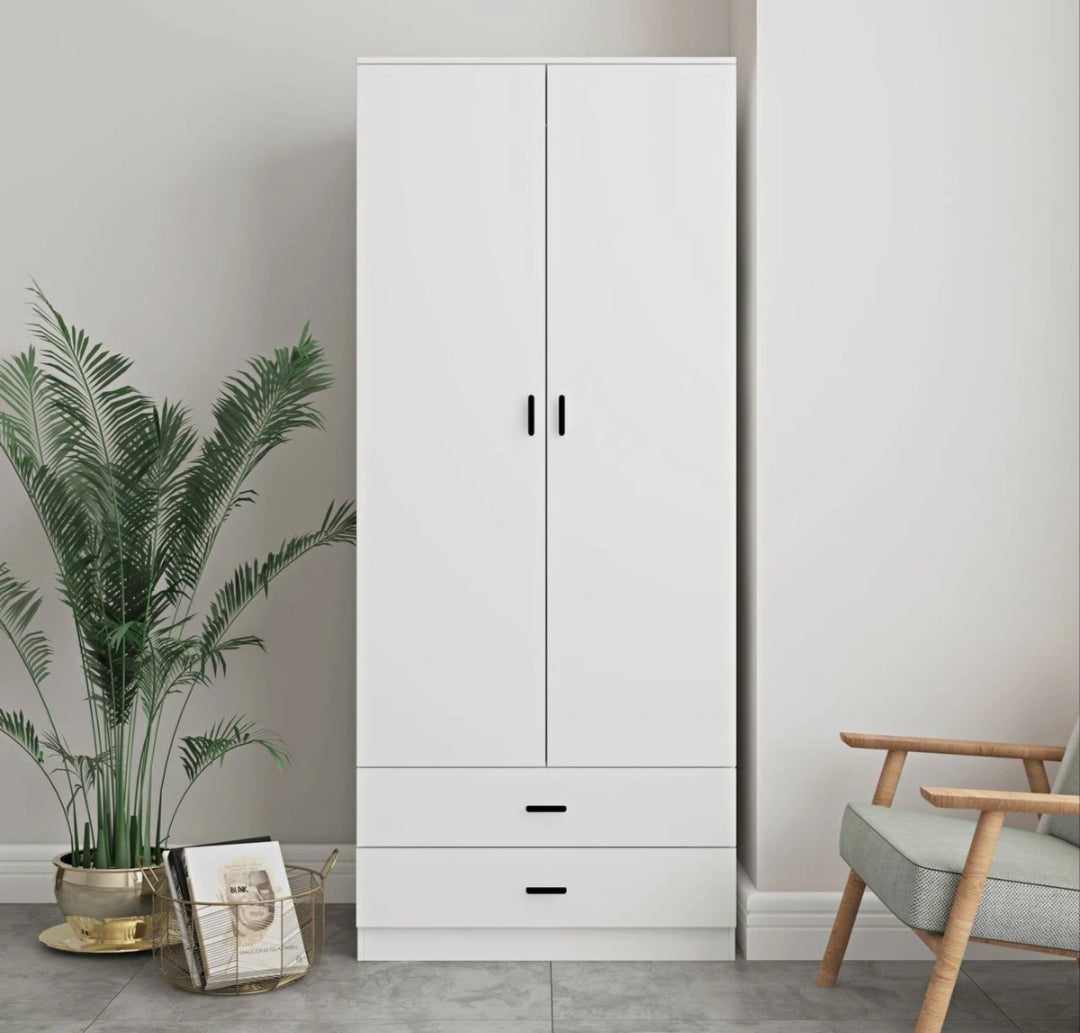 2 Door Male Wardrobe With 2 Drawers