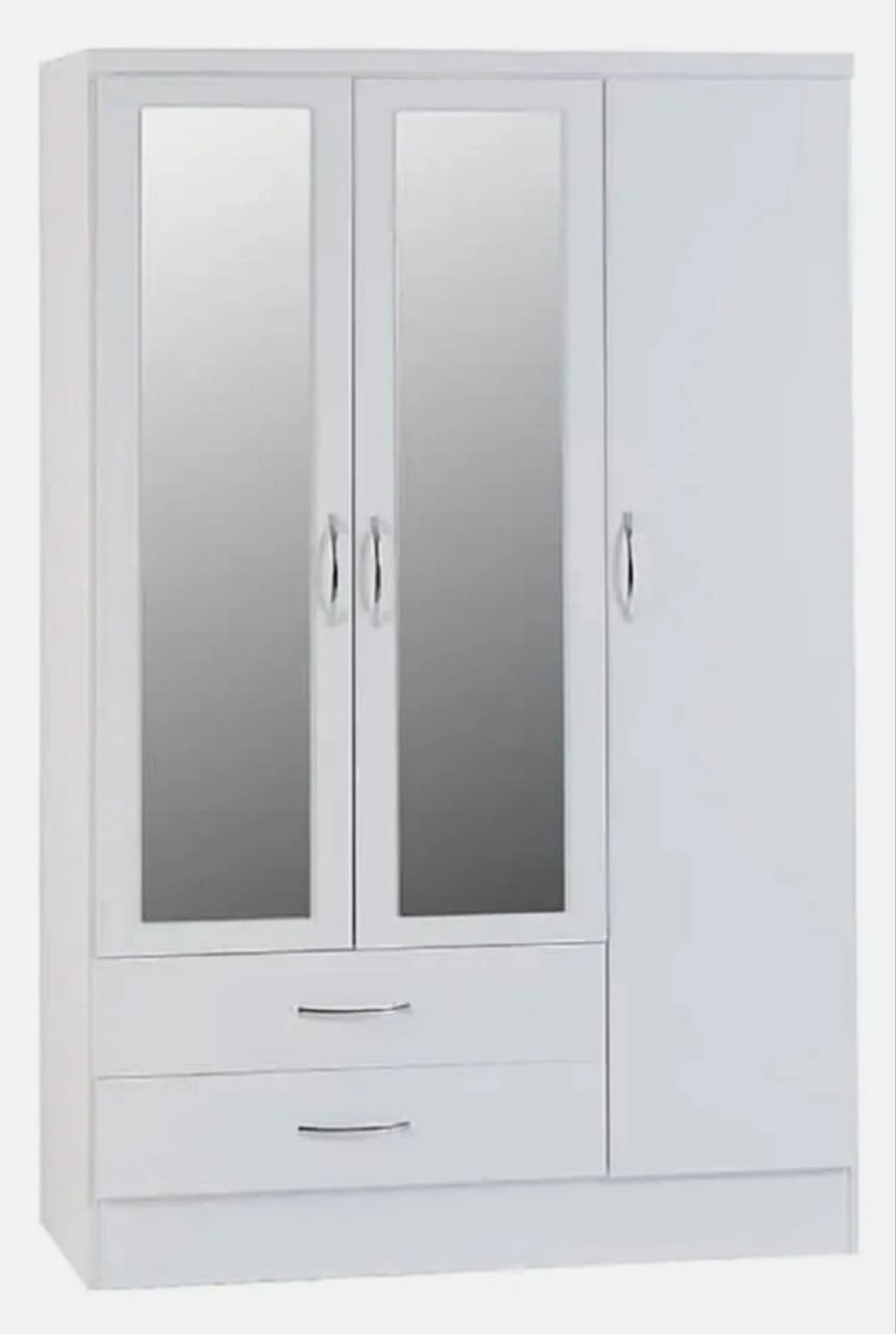 3 Door Wardrobe With 2 Drawers